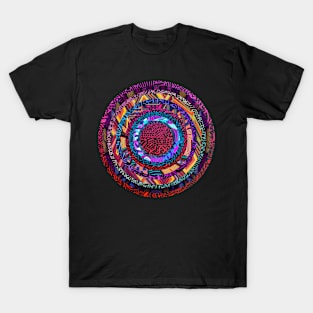 Circles and layers T-Shirt